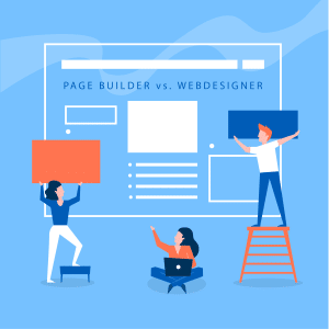 Page Builder vs Webdesigner Animation